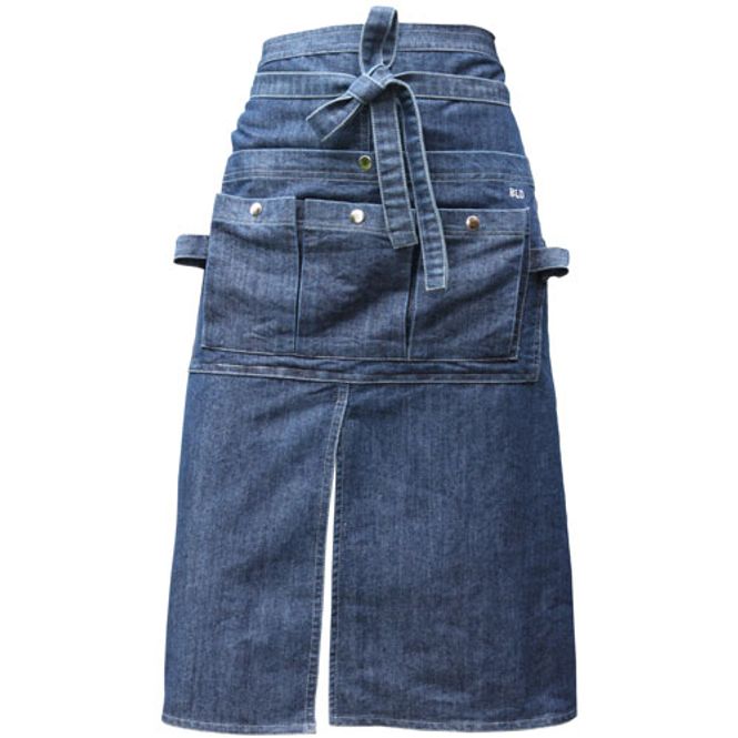 Hovedbilde Forkle midjelangt, Denim